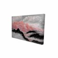 Begin Home Decor 20 x 30 in. Grey & Pink Clouds-Print on Canvas 2080-2030-LA61